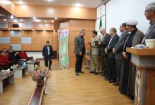 گزارش تصویری از مراسم تقدیر از کارمند نمونه در دانشگاه صنعتی شاهرود